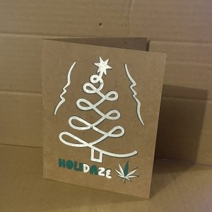Kraft Holidaze Pun Blank Greeting Card
