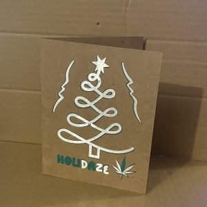Kraft Holidaze Pun Blank Greeting Card